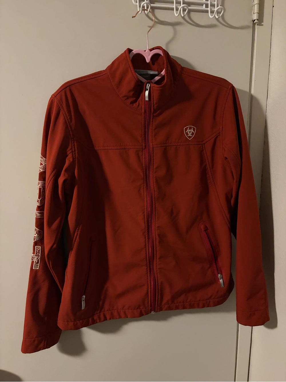 Ariat Women's Red Aparejo Team Softshell Jacket